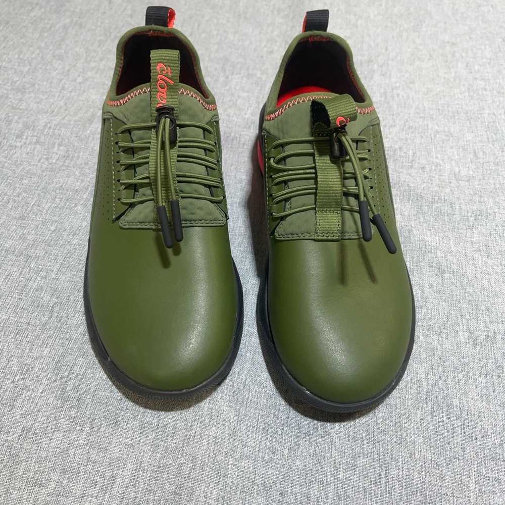Clove Limited Edition Comfort Nursing Dark Green Healthcare Shoes Size 6.5 Rare